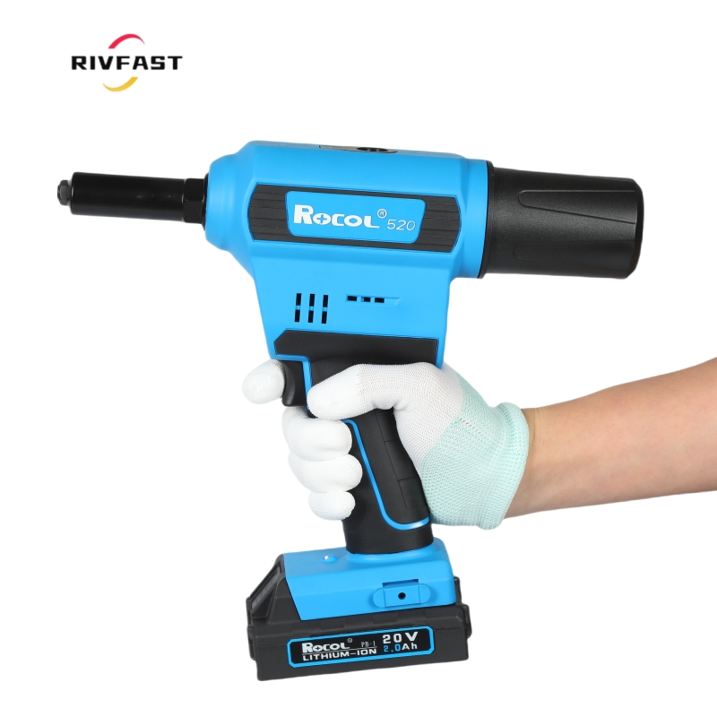 Аккумуляторная заклепочная машина Rocol TAC500