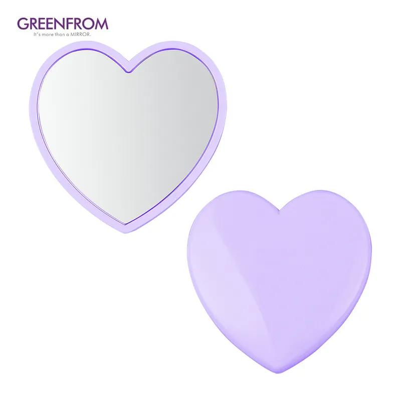 Popular Heart Shape Mirror Pocket Compact Mirror
