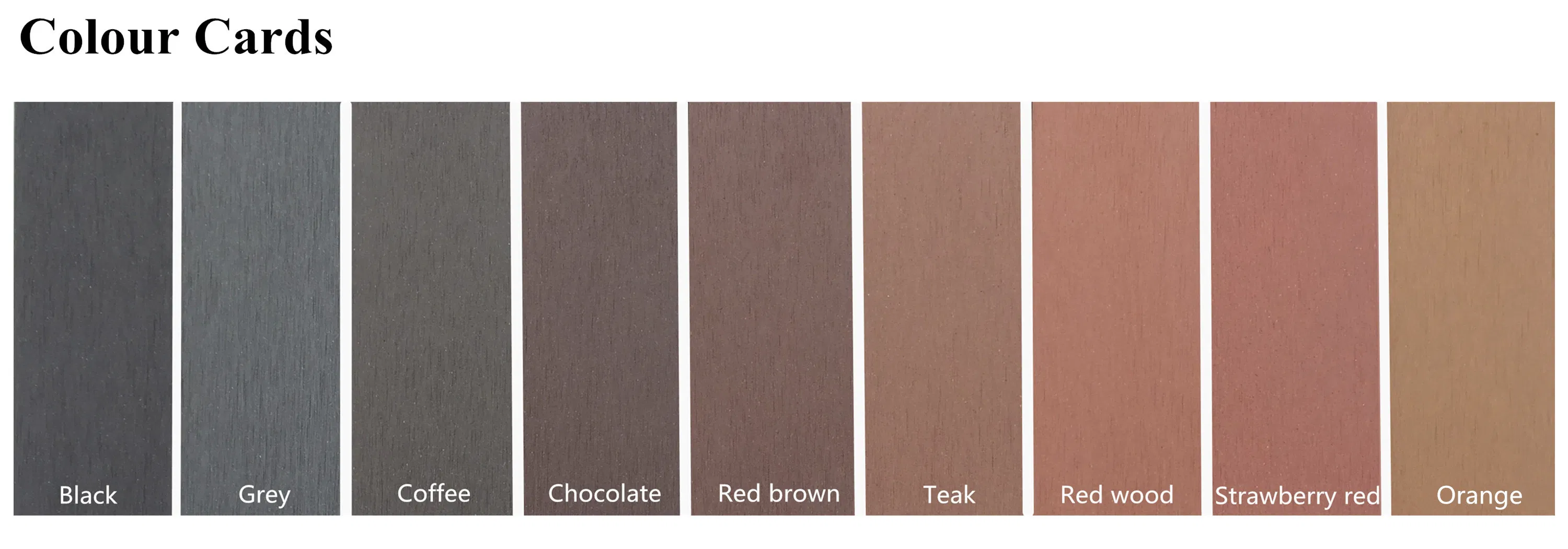 Factory Supply WPC Wall Panels Composite Wood Engineered Outdoor Wall Cladding
