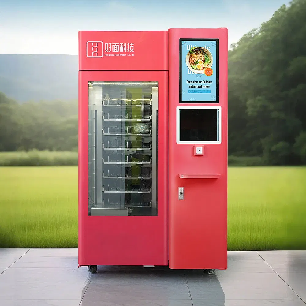 Religious Compliance Halal Kosher Certified Global Fresh Food Vending Machine