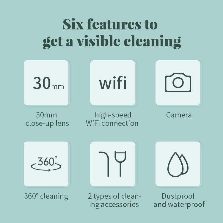 Intelligent Cleaning Device Visible Interdental Teeth Cleaner Cleaning Tool