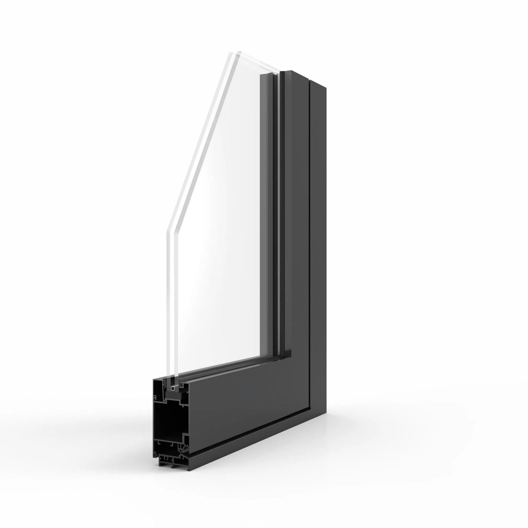 Energy-Efficient Aluminium Glass Door with Watertight and Airtight Features