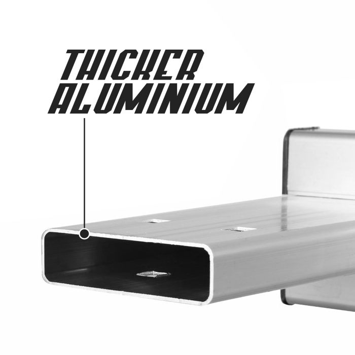 4X4 Ladder Aluminum Multipurpose Foldable Step Ladders with Locking Hinge