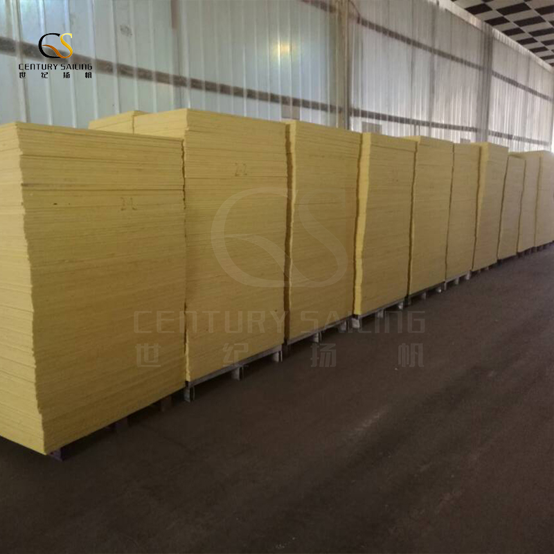 600*600 Nice Quality and Fireproof Glass Wool Sound Stop Board for Bathroom