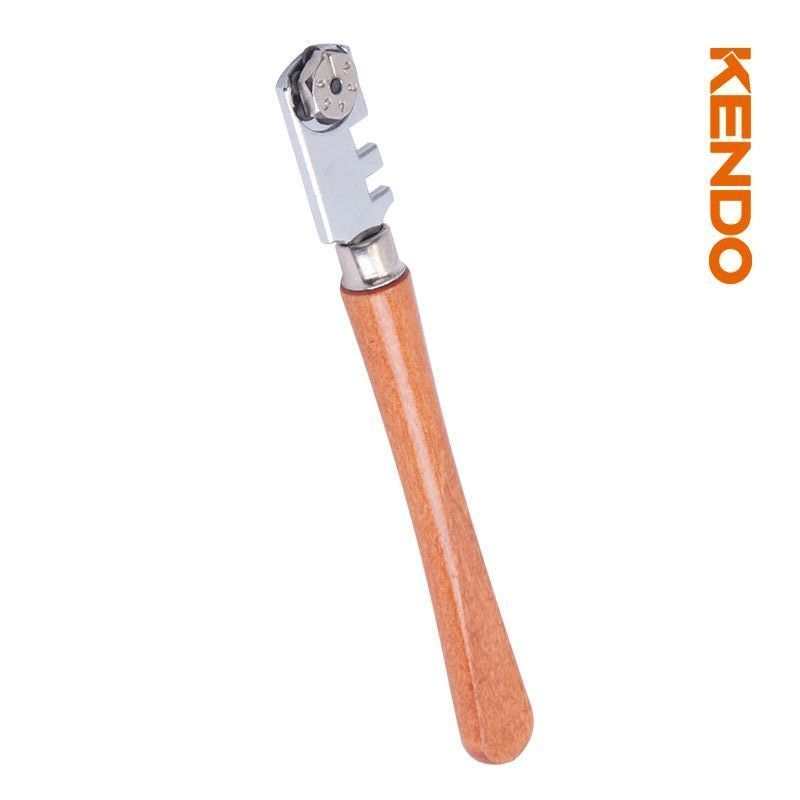 Kendo Wood Handle Pencil Style Carbide Tip Glass Cutter Cutting Tools for Tiles