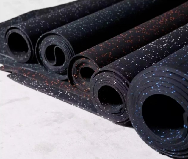 High Quality EPDM Commercial Rubber Floor Mat Rubber Gym Flooring