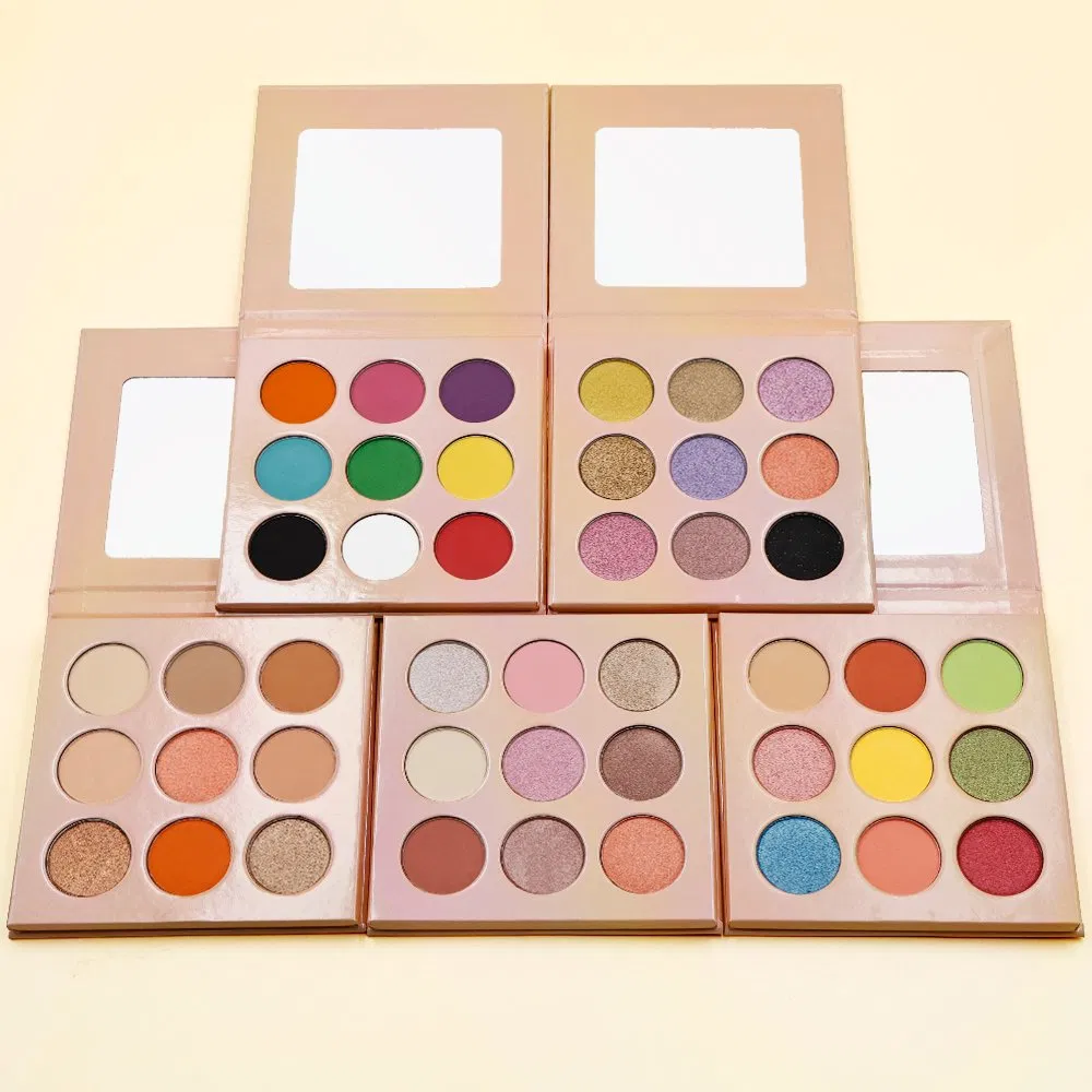 Private Label Custom Waterproof High Pigment Nude Eye Shadow Eyeshadow Palette