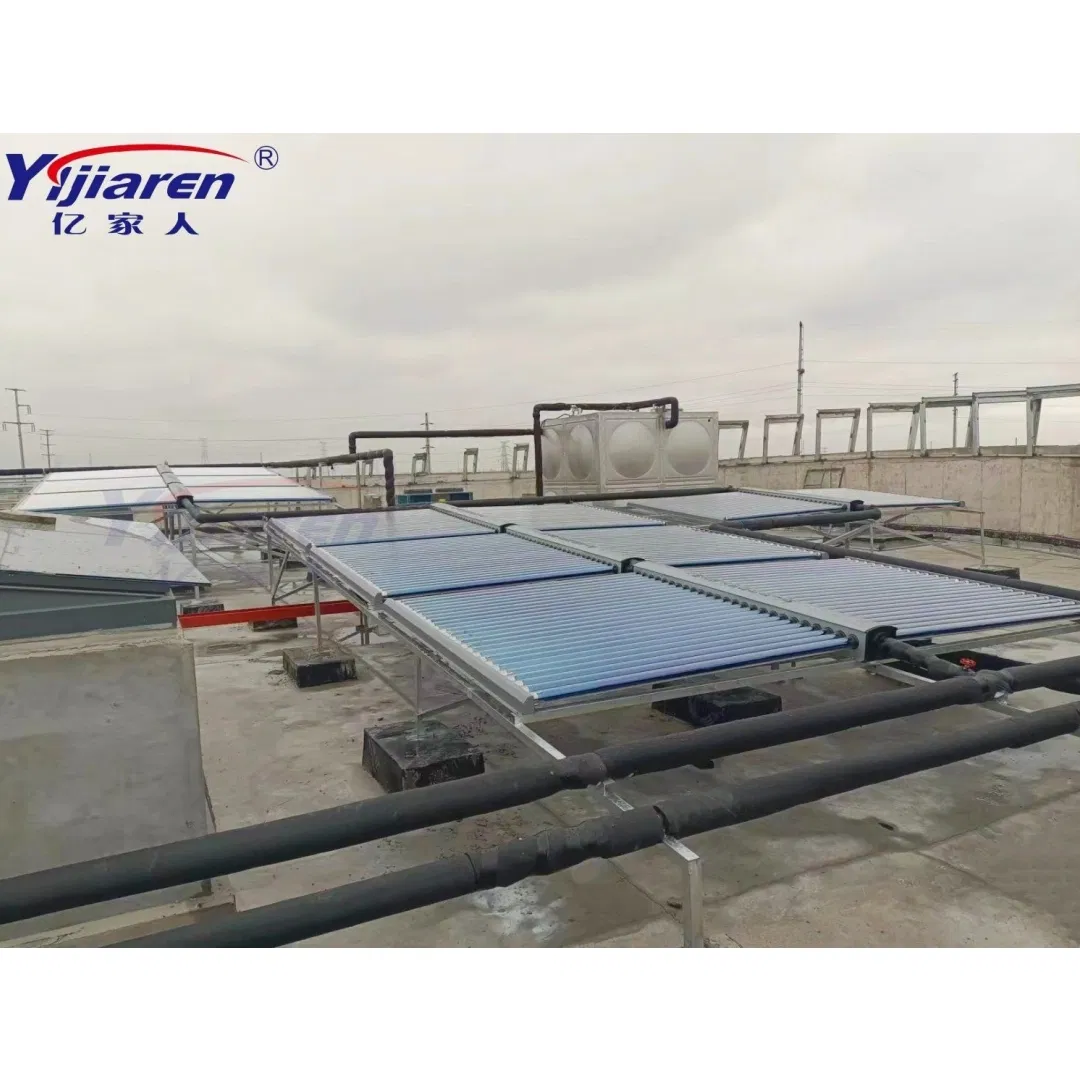 Advanced Split Type Solar Thermal Collector Combined with Air Source Heat Pump for Hot Water Solution