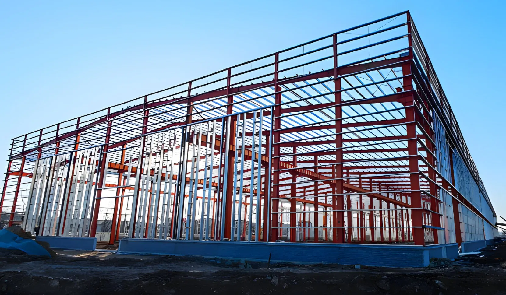 Customized Design Prefabricated Steel Structure Crane Building Structure