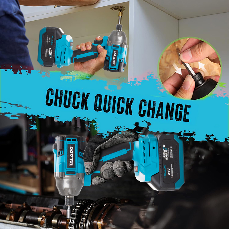 Heavy Duty Cordless Screwdriver with Battery Protection System and Overtightening Prevention