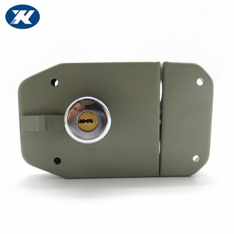 South American Market Brass Cylinder Anti-Theft Rim Door Lock