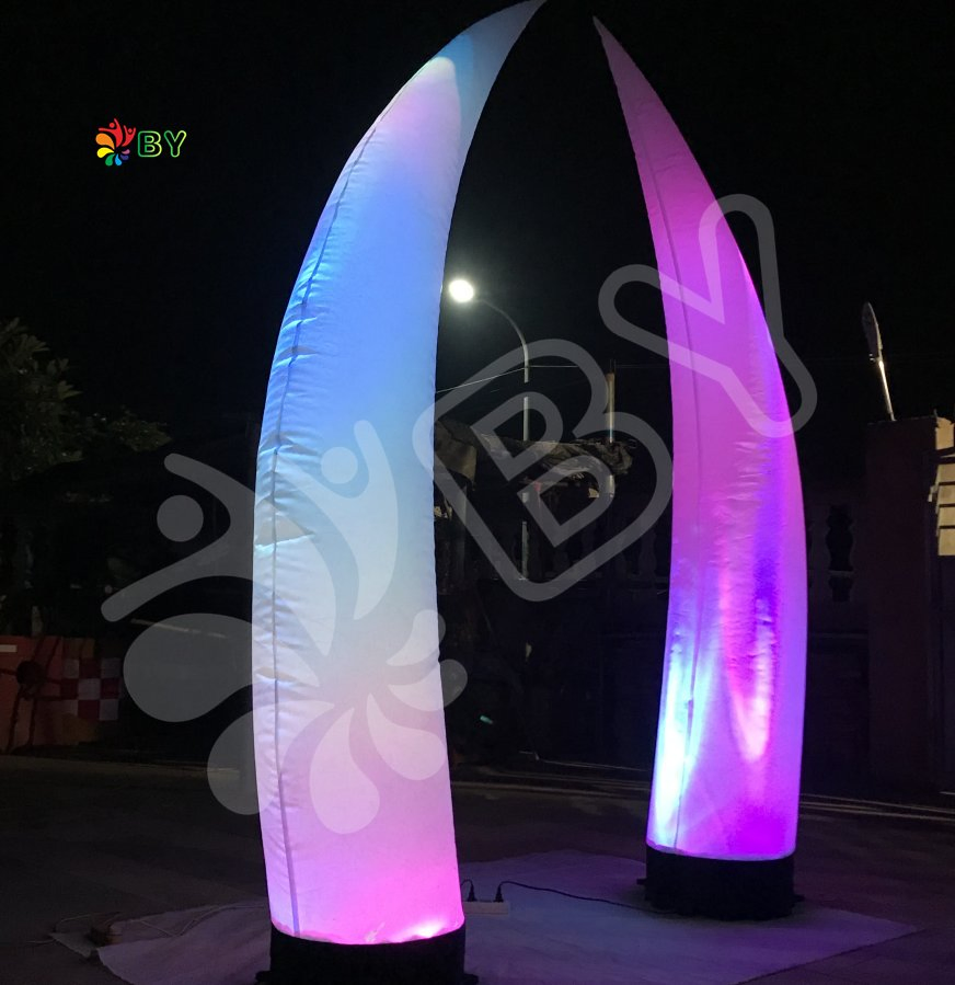 2020 Party Decoration Inflatable Lights Pillar Corn Tube LED Inflatables Advertising