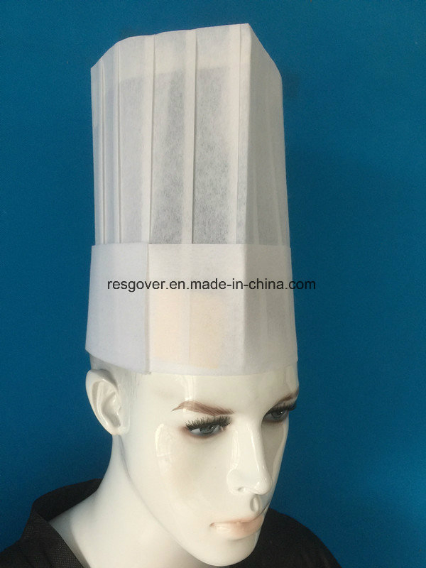 Classic Paper Disposable Chef's Hat Kids Chef Hat with Ce