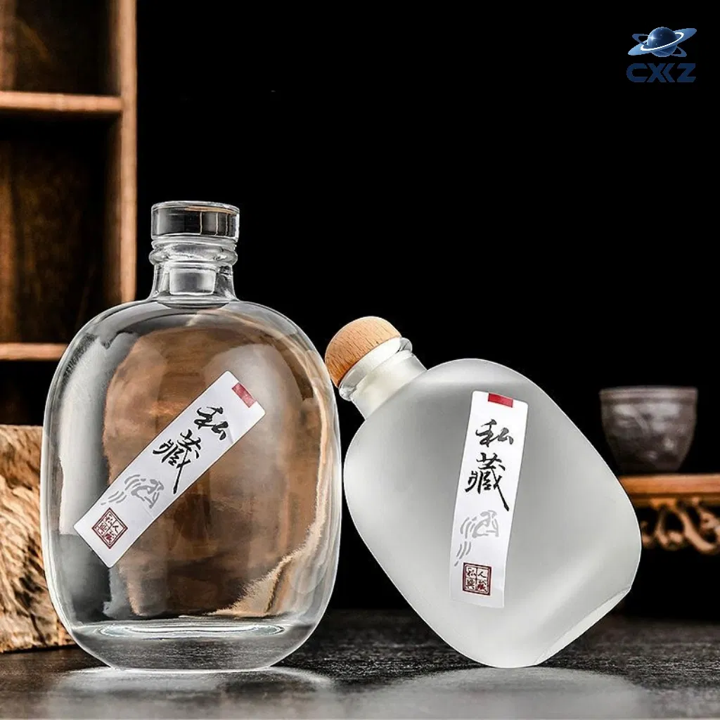 Стильная бутылка 250 мл для домашнего вина и ликёра