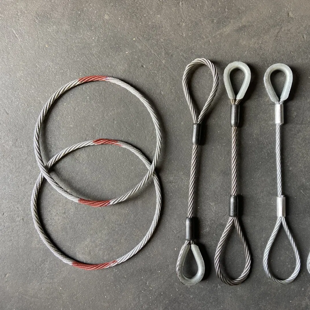 Excellent Quality Stainless and Steel Galvanized Rope Wire Sling Wire Rope Cable