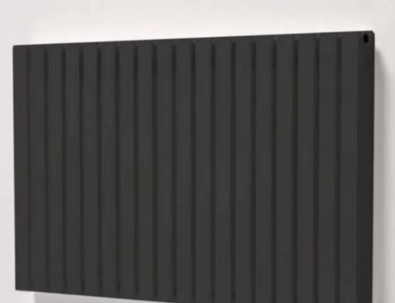 Double Flat Panel Heating Aluminum Steal Radiator Black Anthracite Color