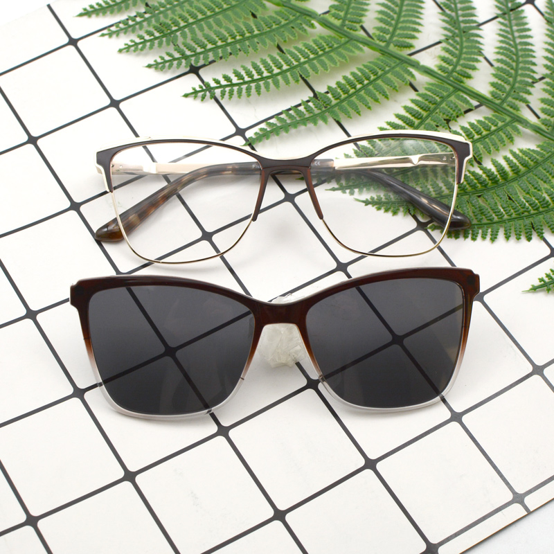 2023 Latest Metal Clip on Eyeglasses Polarized Sunglasses Syle