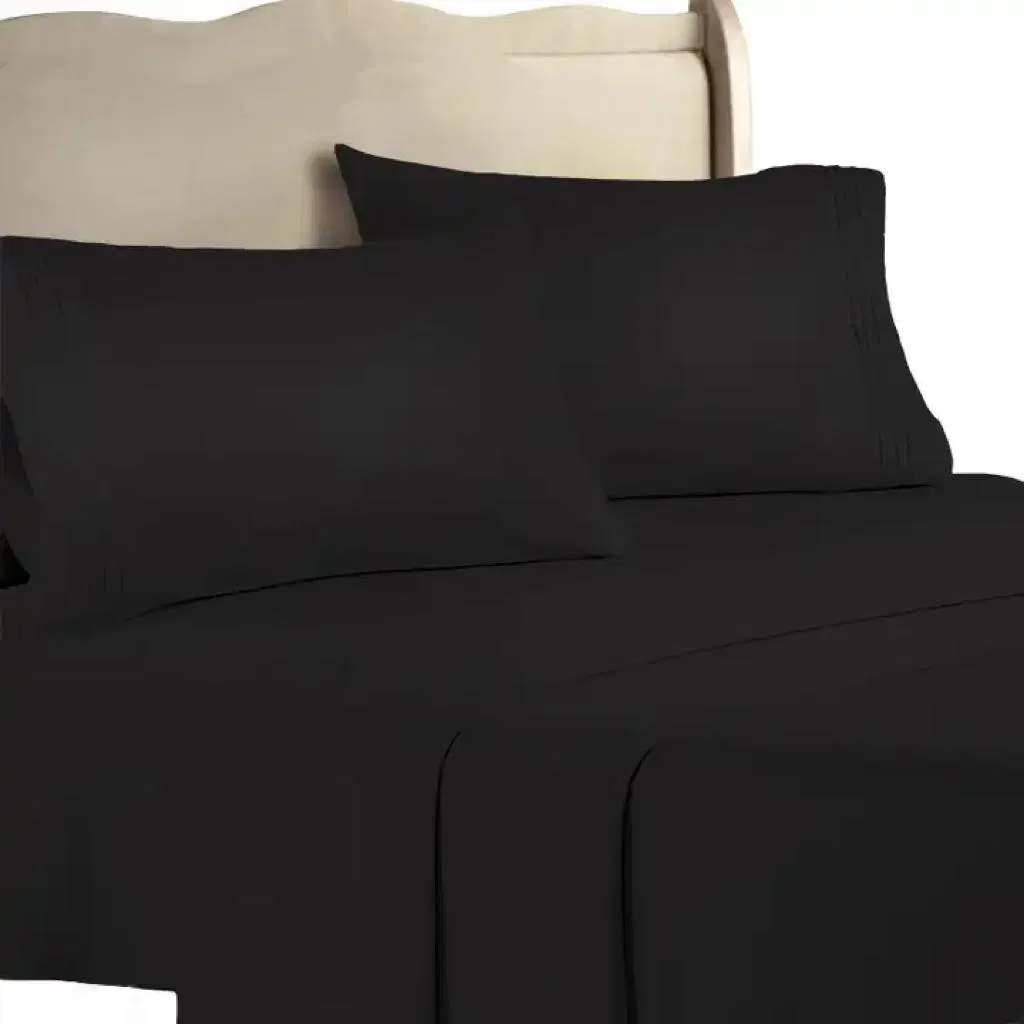 Luxury Quality Manufacturer Bamboo Fitted Bedding Bed Sheet Set for Hotel
