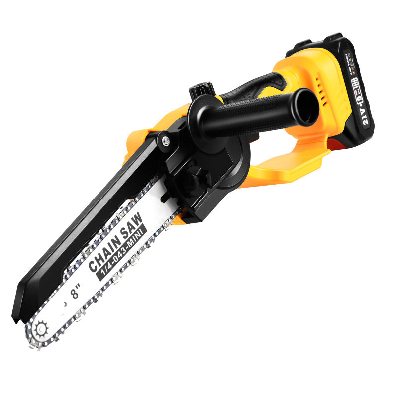 18V Portable Professional Chain Saw Mini 6inch Electric Chainsaw Lithium Electric Chain Saw