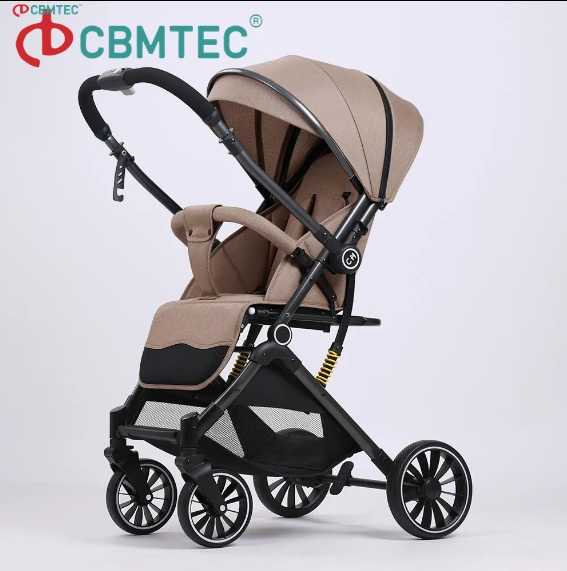 Children Kids Aluminum Baby Fashion Folding 3 in 1 Baby Stroller