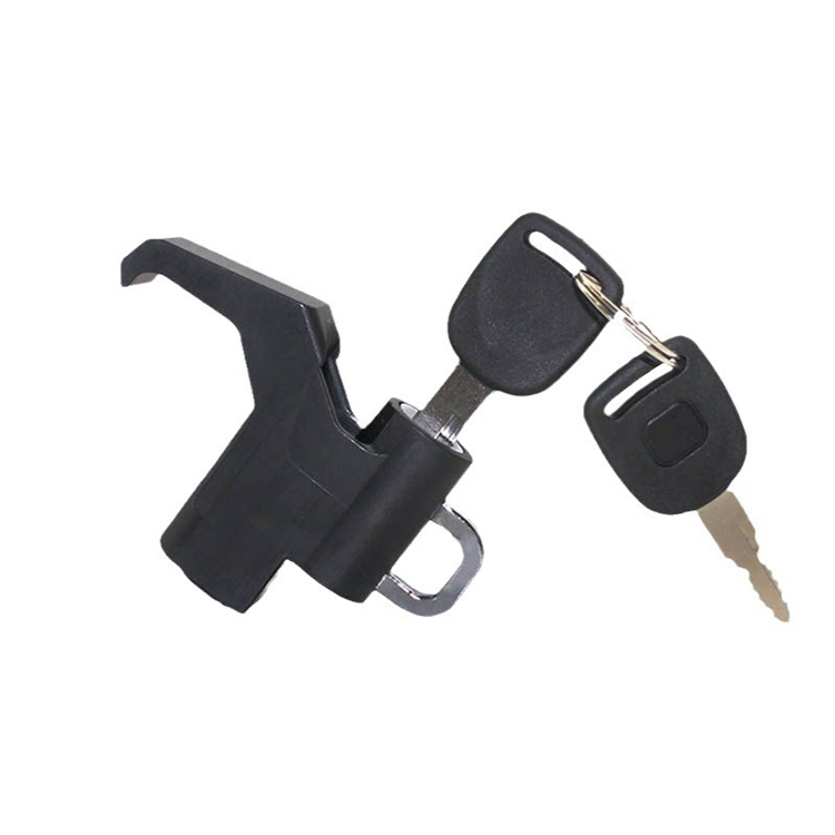 Yh3267 Electric Car Helmet Lock Multifunctional Fixed Lock Anti-Theft Key Models Hanging Hooks