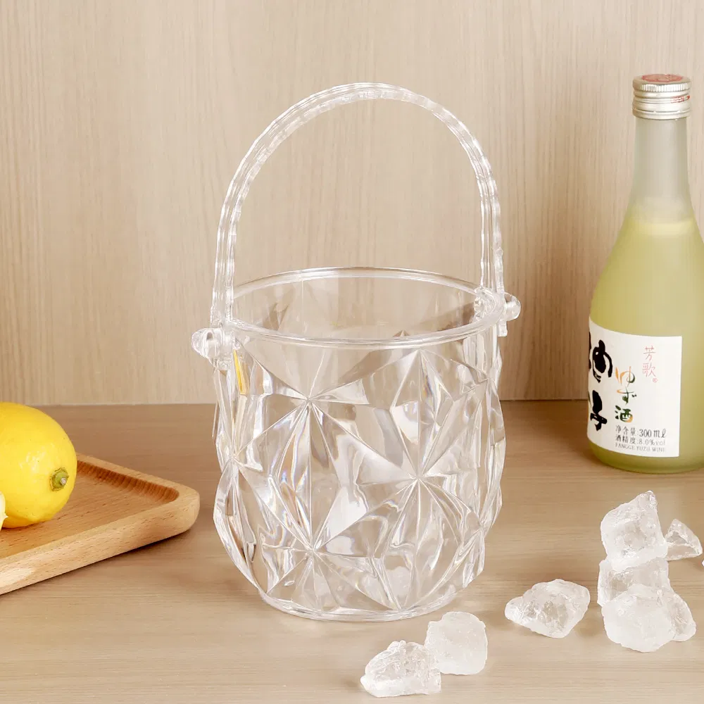 120oml/4ooz Capacity Hotel Bar Party Use Plastic PS Material Ice Bucket