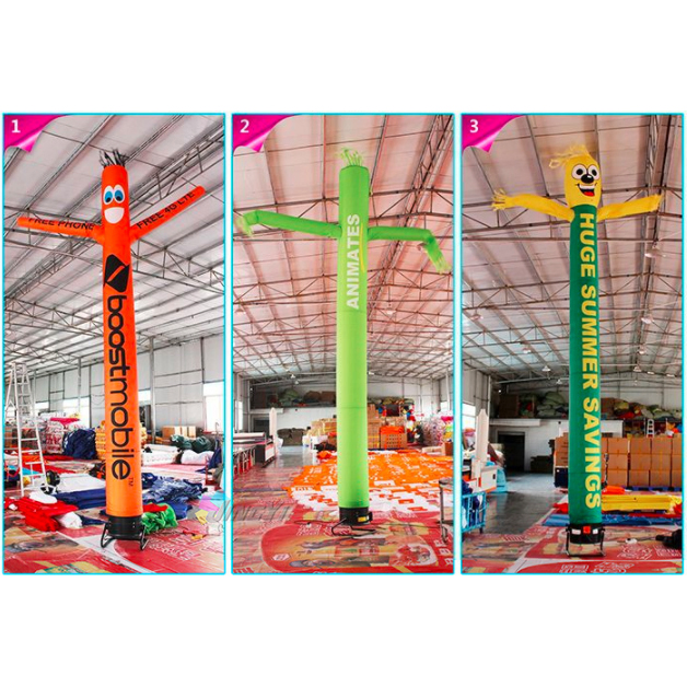 Inflatable Waves Sky Air Dancer Fly Guy Inflatable Air Dancer Costume Sky Dancing Man Tube With Blower