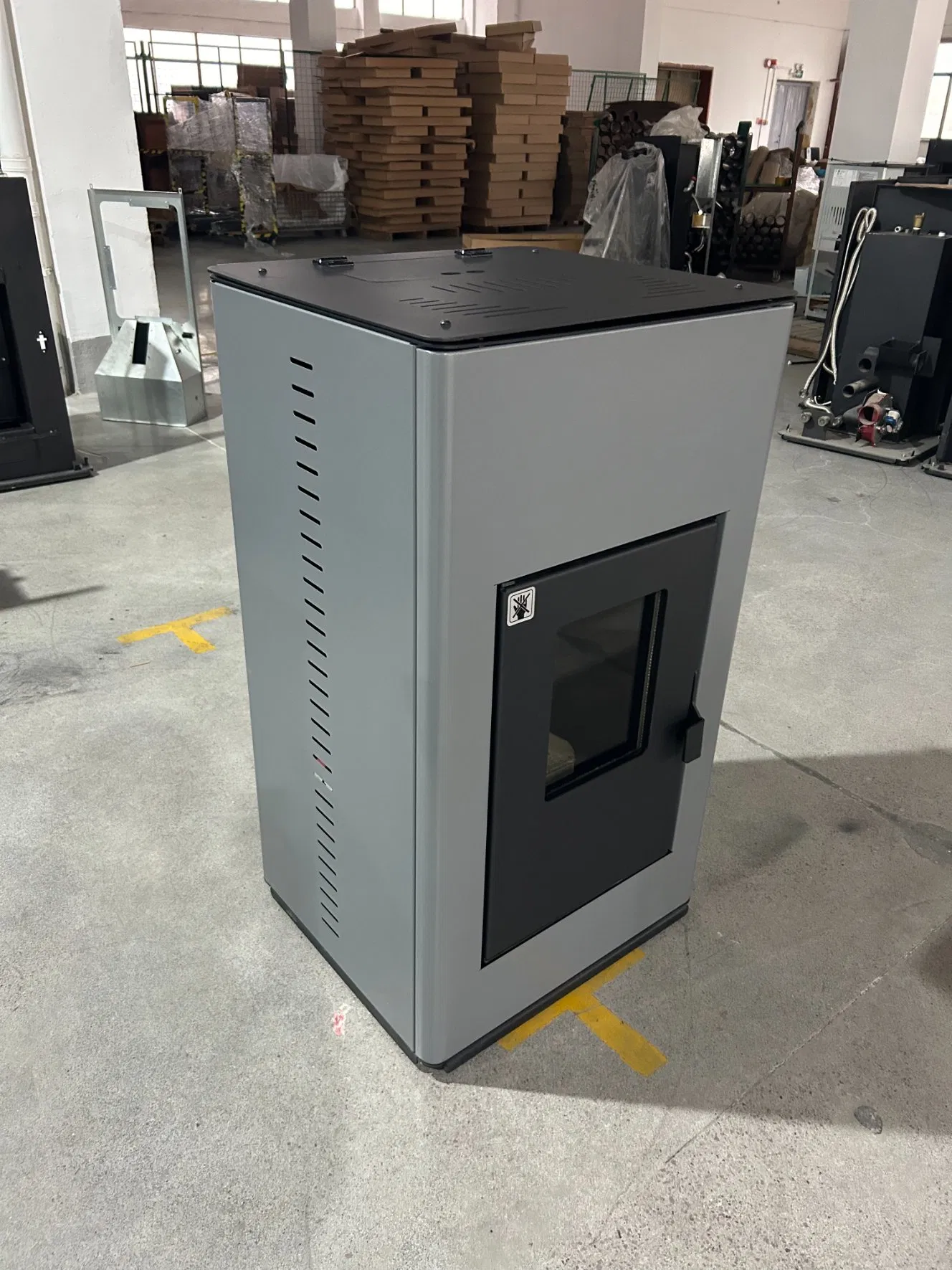 Домашняя печь на пеллетах с термостатом и пультом