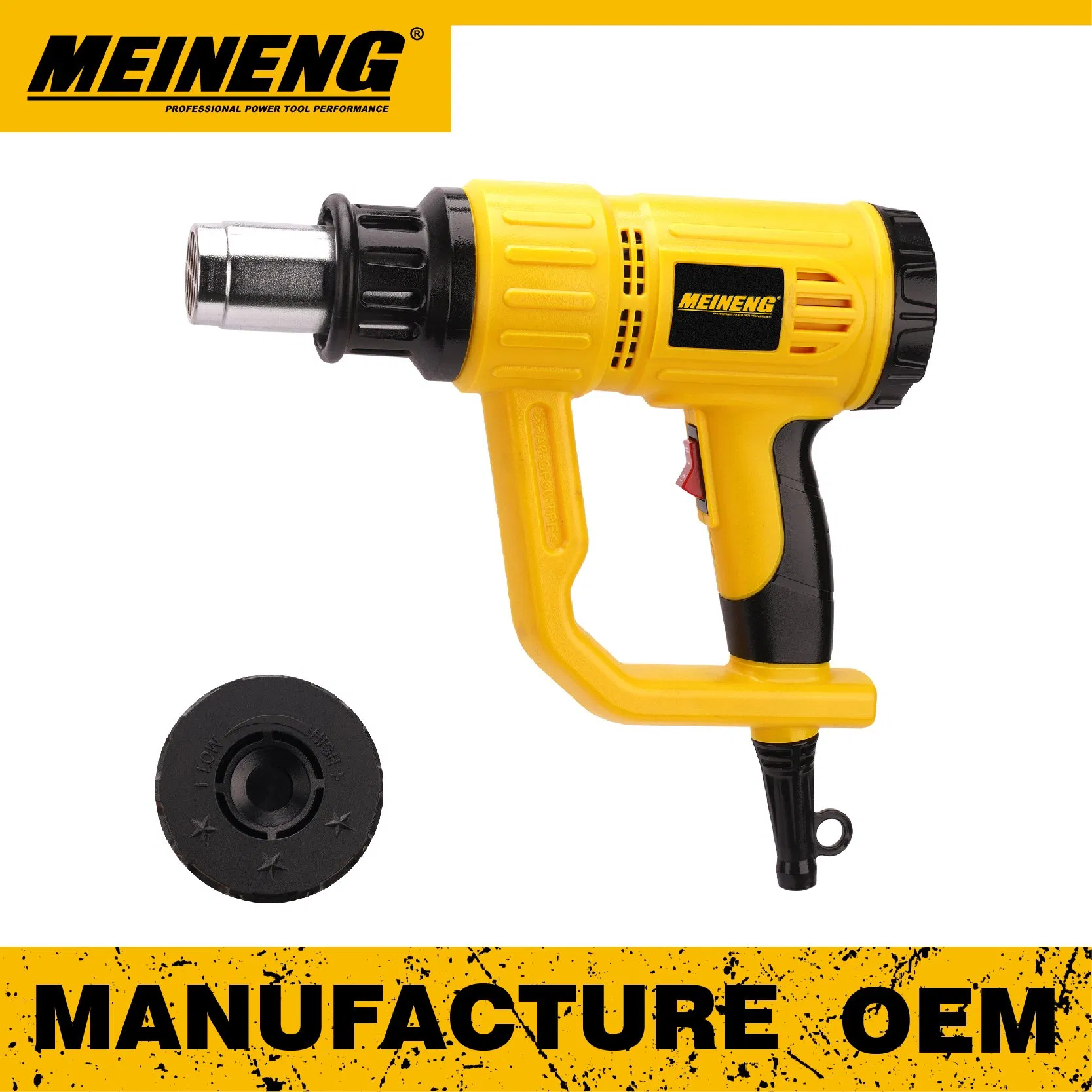 Professional 745 Heat Gun with Adjustable Temperature for Precision Work