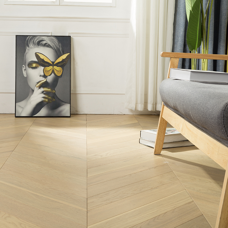 Oak Parquet Bamboo Hardwood Timber Maple Solid Flooring WPC Wood Floor Manufacture