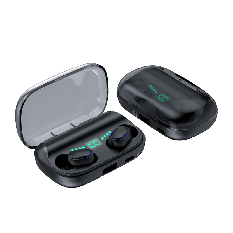 Наушники TWS Bluetooth 5.3 Hi-Fi Stereo с LED дисплеем