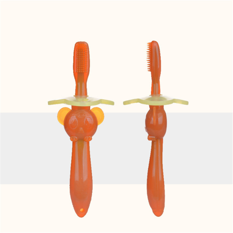 FDA Silicone Baby Toothbrush Teether-Baby Training Toothbrush