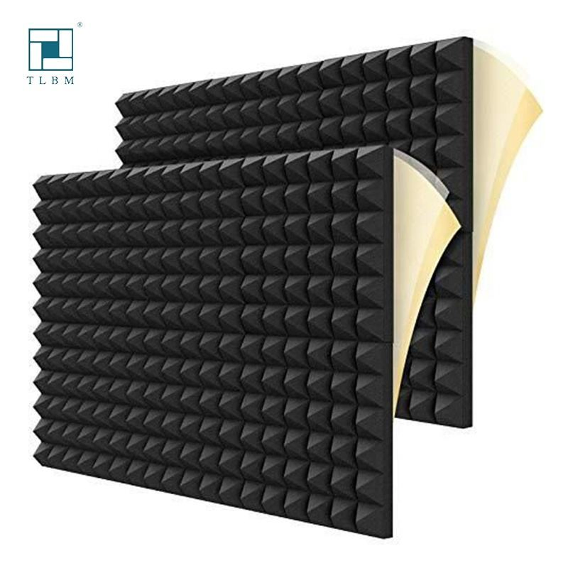 Top Quality Sound Absorption Acoustic Panel Wall Sound Proof Acoustic Rubber Foam Panels