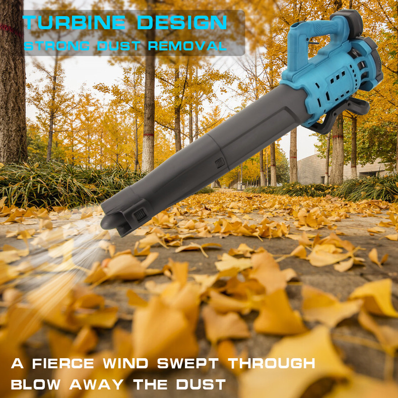 Lithium-Ion Handheld Blower for Garden, Light Snow & DIY Cleaning