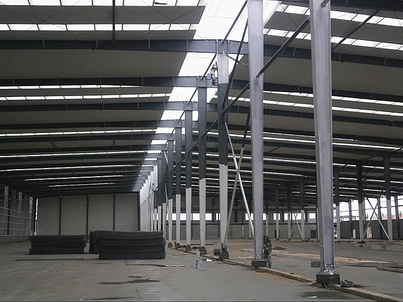 Steel Material Warehouse Prefab Machine Shop and Steel Structure Workshop