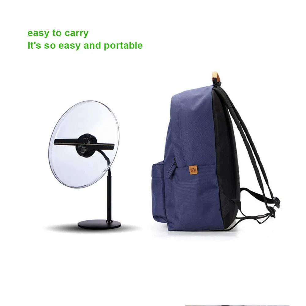 3D LED вентилятор Z6 с голограммой и управлением через WiFi