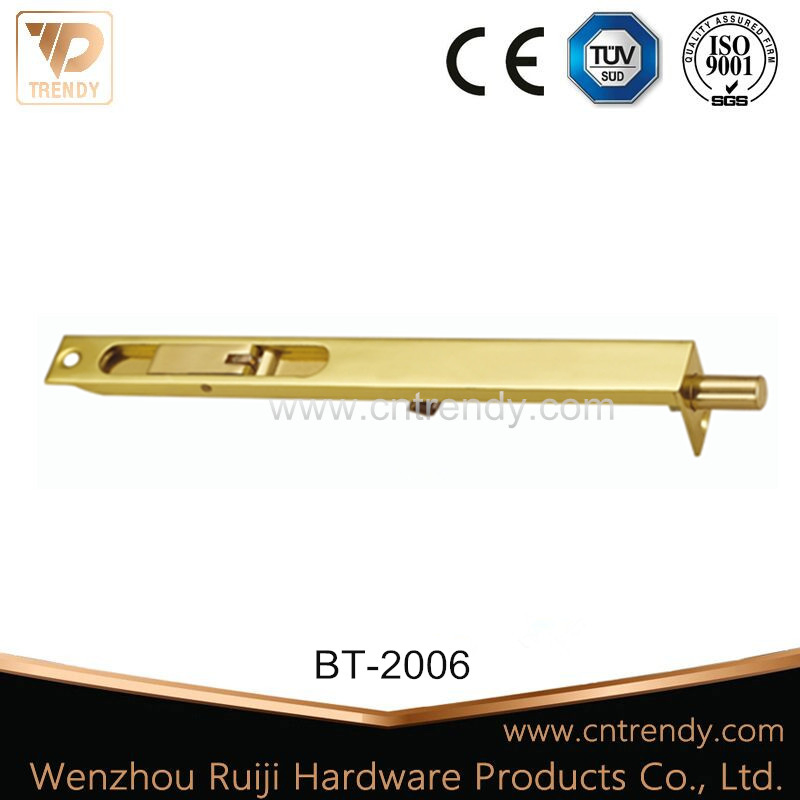 Door Hardware Brass Lock Bolt, Window Mouting Lever Bolt (BT-2012)