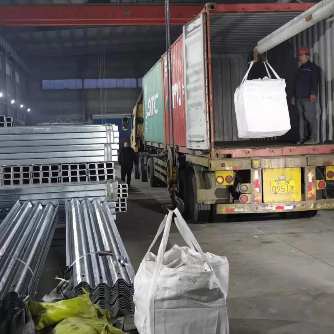 W Beam Highway Guardrail Manufacturer Aashto M180 Stainless Steel Metal Galvanized Crash Barrier Road Traffic Safe Barrier with CE Certificate