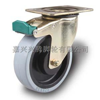125mm Industry High Load Capacity TPE Caster Wheel with Lock