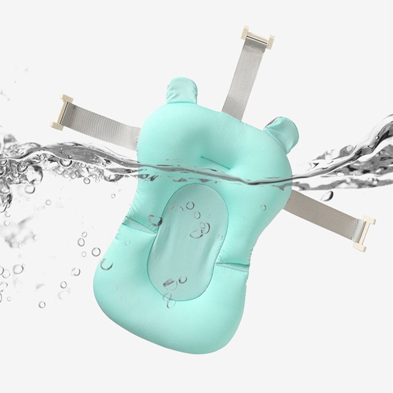 Newborn Bath Anti-Slip Seat Shower Bed Security Guaranteed Baby Bath Cushion