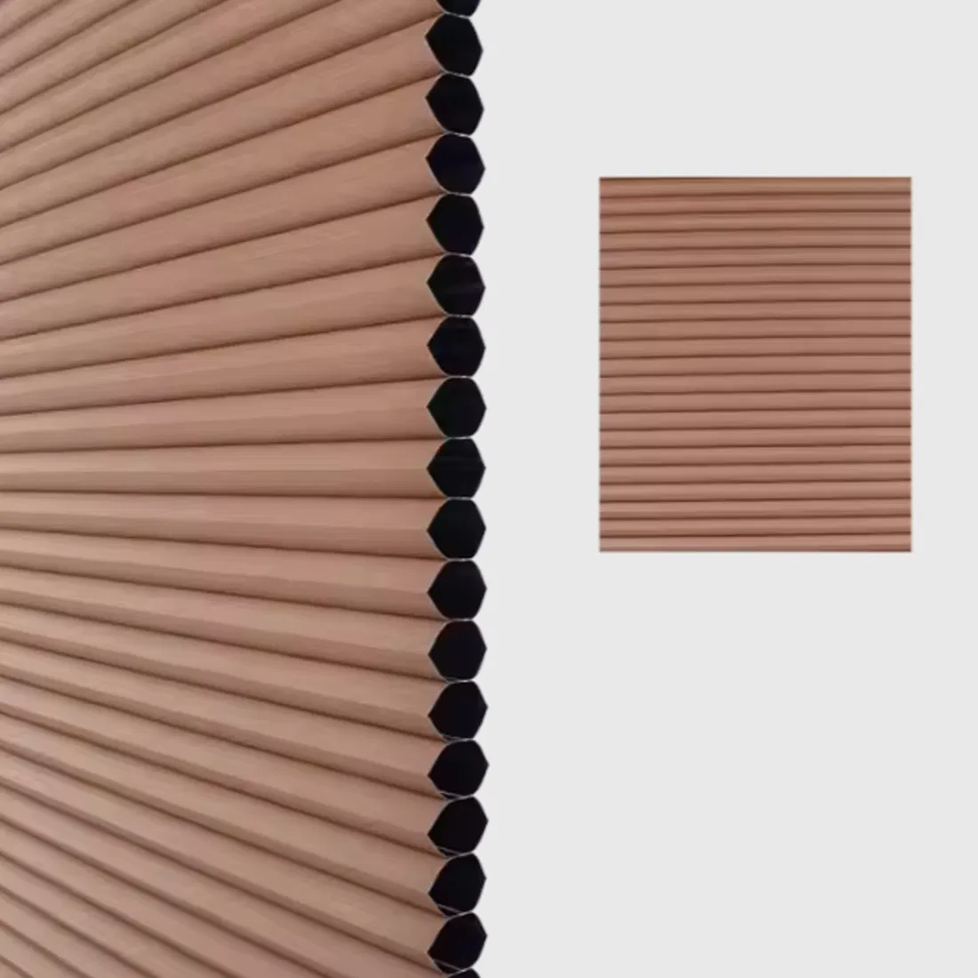 Non Woven Vertical Honeycomb Motorized Curtain Window Blind Blackout Fabric