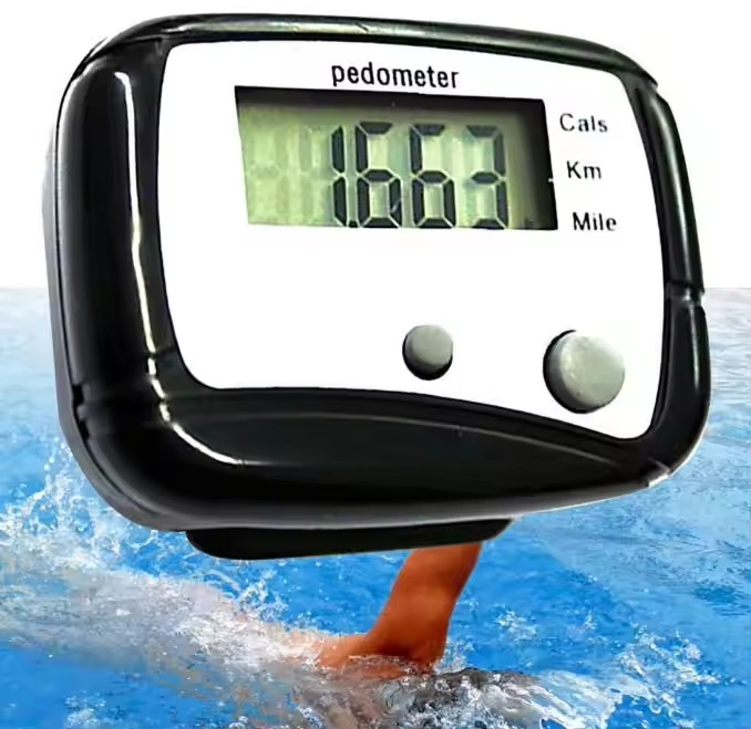 Unique Plastic Keychain Pedometer Custom Logo Step Counter for Events and Giveaways