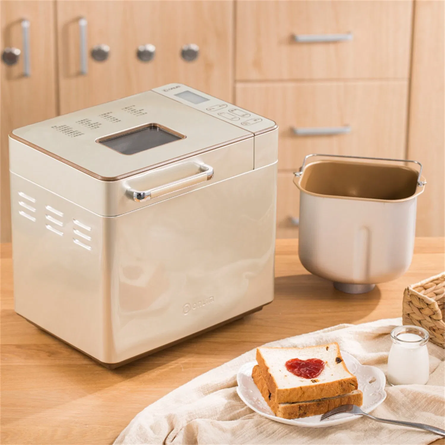 Household Fully Automatic Machine Meat Floss Intelligent Bread Machine Maker