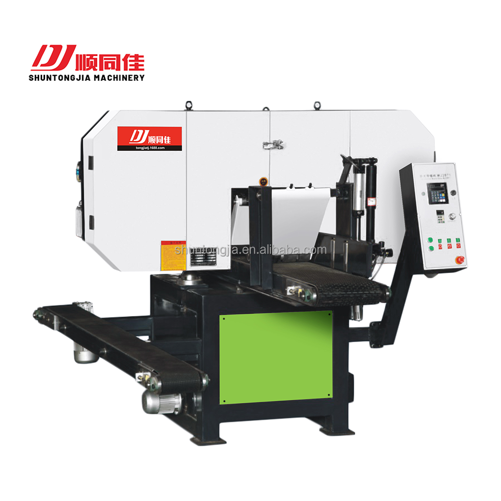 Ленточная пила по дереву горизонтальная промышленная 350 мм MJ3971x350