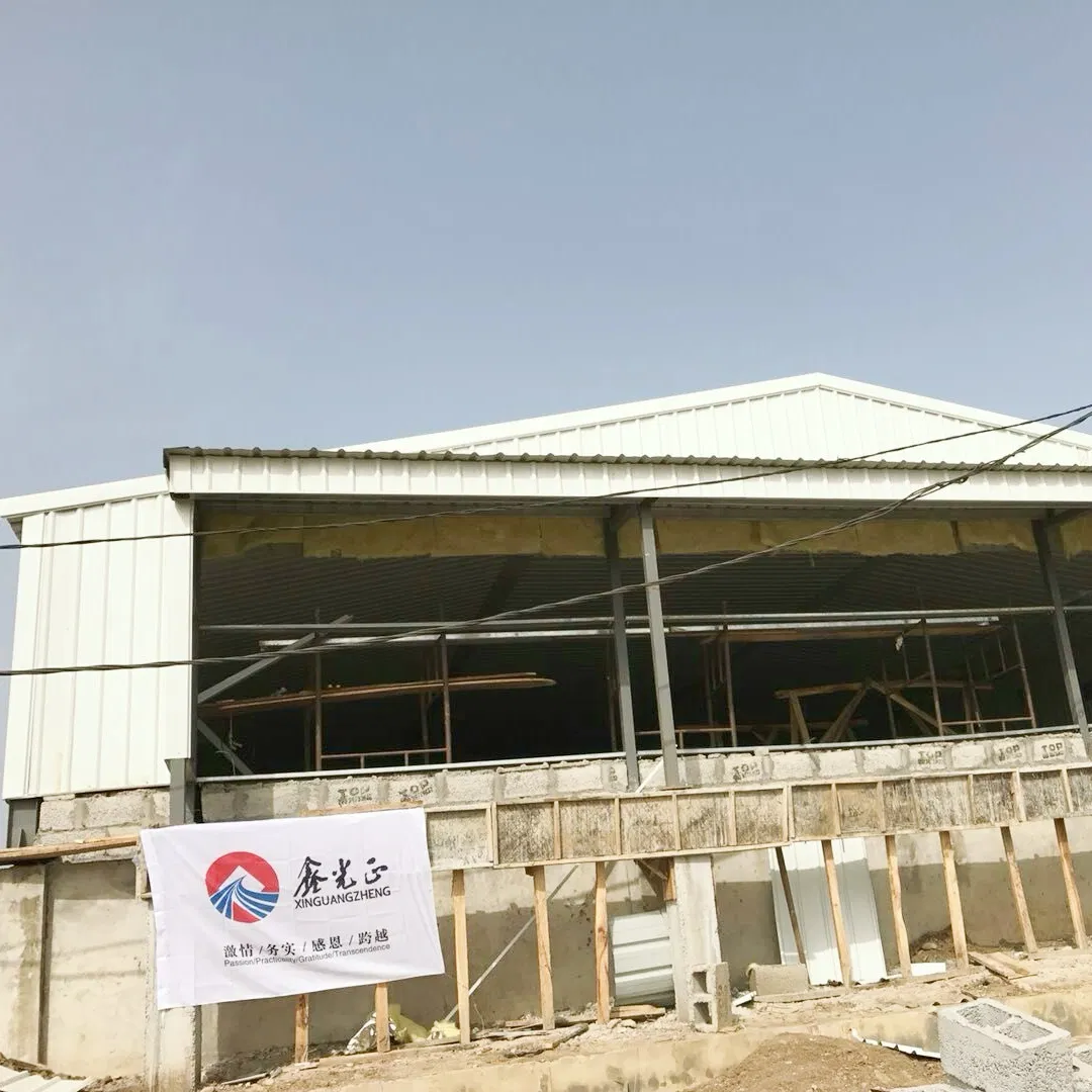 Nigeria Steel Structure Poultry Farm Building Modular Prefabricated/Prefab Chicken House
