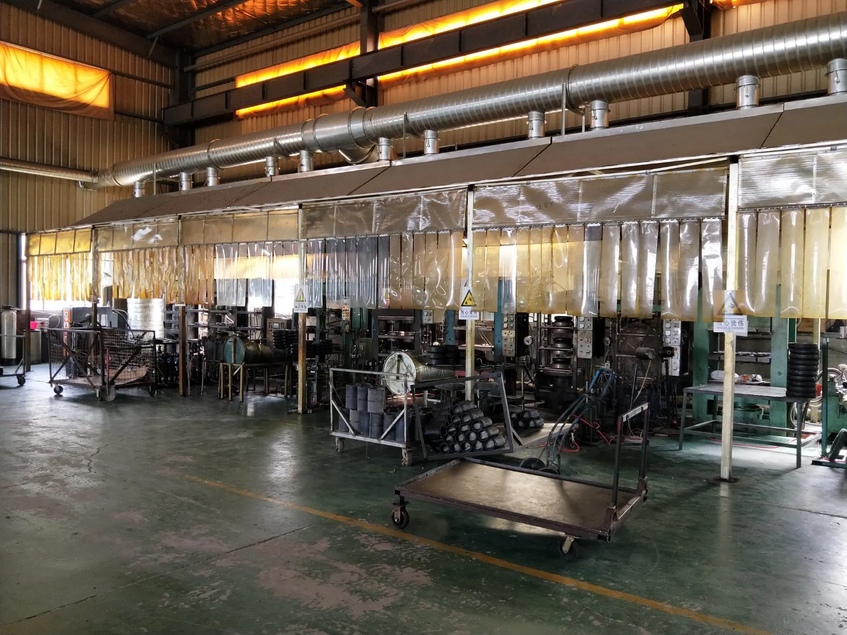 Trollet Wheel Solid Rubber Wheel Solid Rubber Tire for Tool Cart 6inch