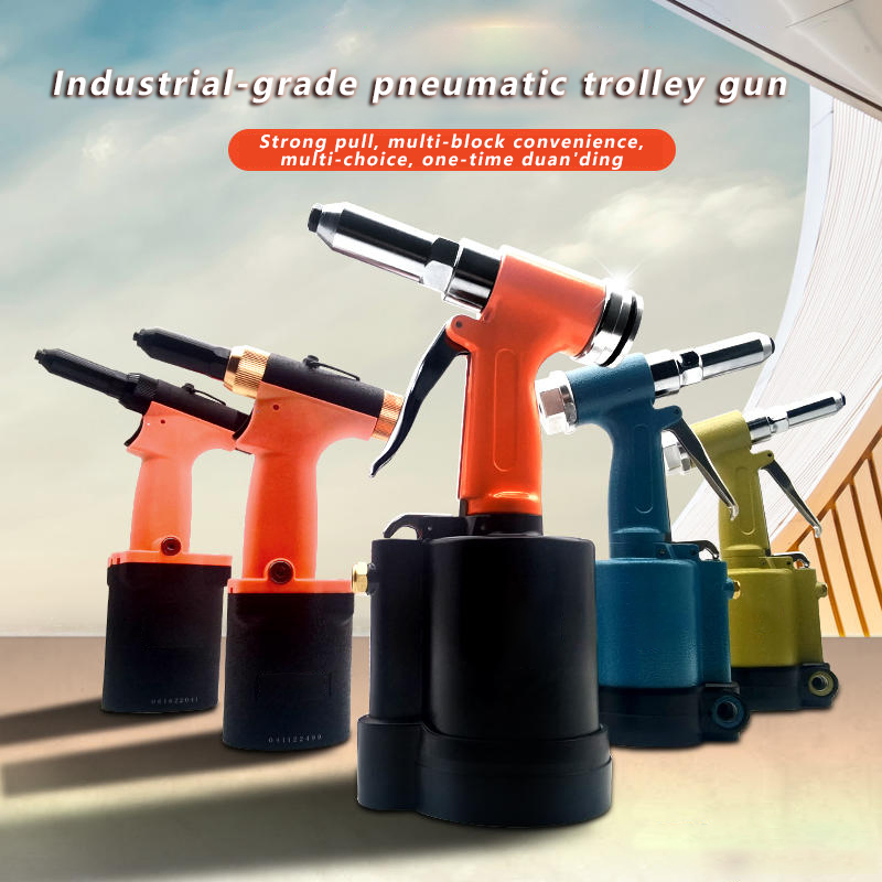 High Quality Tools K-906 Tensile Stainless Steel Rivet Gun Pneumatic Nail Gun