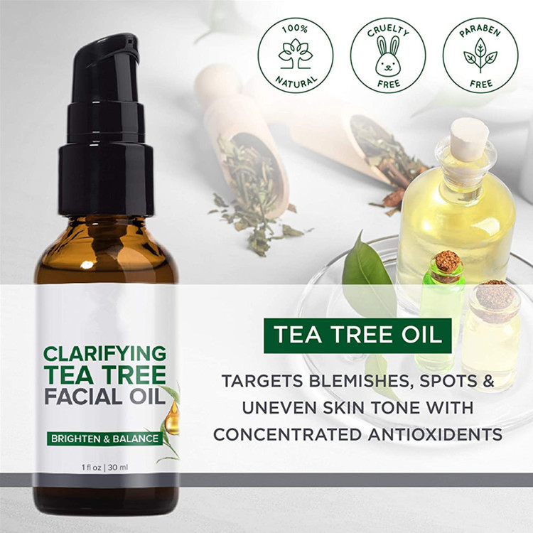 OEM Tea Tree Brigthen & Balance Facial Oil