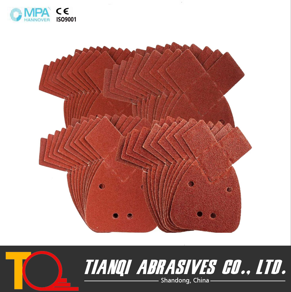 4.5" Aluminum Oxide Dry & Wet Abrasive Sand Paper Disc Grits