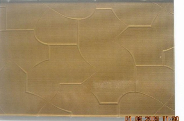 Bronze Patterned Glass with ISO9001/ISO14001/Ohs18001 Certification